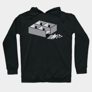 Minimalist Office Space Hoodie